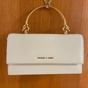 Charles and Keith Cream Mini Bag